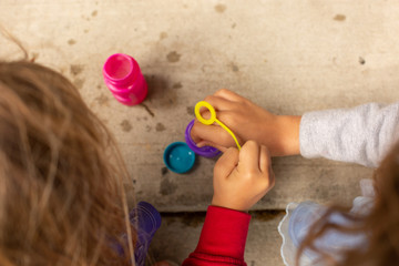 soap ball  playing with toys