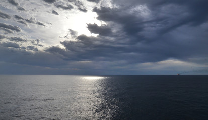 pending storm on Bass Strait Victoria