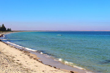 beach and sea in Tumby Bay, South Australia