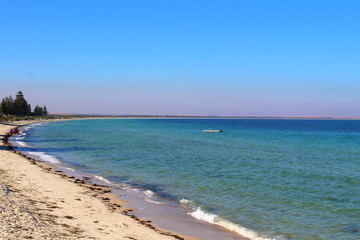beach and sea in Tumby Bay, South Australia