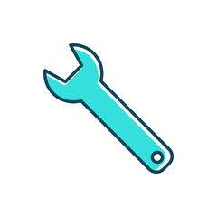 Fototapeta premium Wrench icon