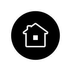 House vector icon. Symbol of home.