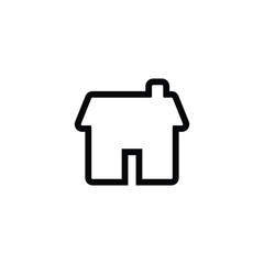 House vector icon. Symbol of home.