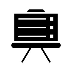 Blackboard icon vector design templates