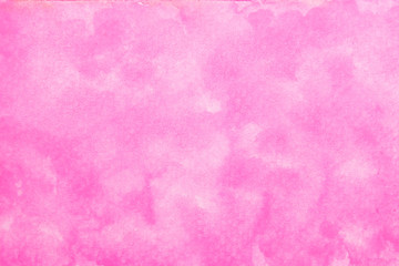 Hand painted pink watercolor on paper.