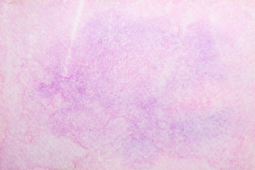 Hand painted pink and purple watercolor shades wallpaper.