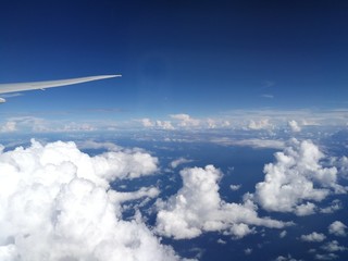 Dreamy Blue Sky Foamy Clouds Cotton Candy Wind Beneath My Wings Flying High Freedom