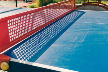 Ping pong table