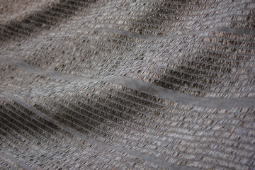 The black slan image is used for filtering sunlight