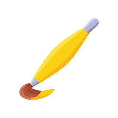 paint brush on white background
