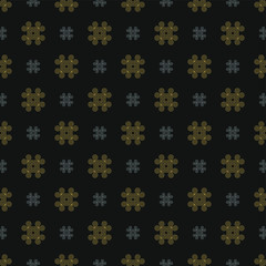 Dark Background Vector | Modern Geometric Pattern | Seamless Wallpaper For Interior Design