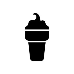 ice cream - dessert icon vector design template