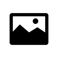 image - picture - photo icon vector design template