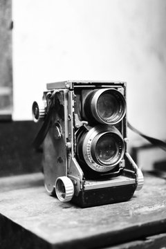 Vintage film camera