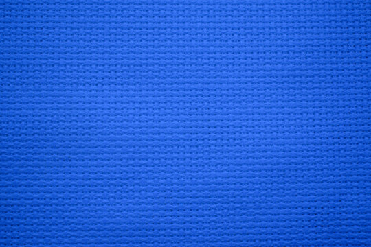 Fabric texture close-up for backdrop. Color Royal Blue.