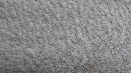 shaggy plush fabric texture