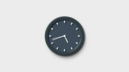 Amazing white background wall clock icon,Clock icon,clock counting down icon