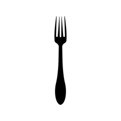Fork graphic design template vector isolated