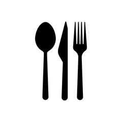 Cutlery graphic design template vector isolated