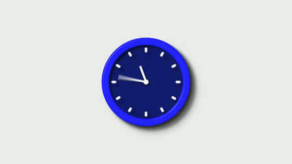 Blue clock icon,White background blue clock icon,clock image