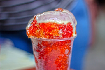 Close-Up of a Granizada en Guatemala