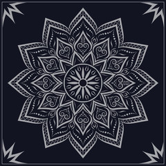 Creative luxury decorative mandala background