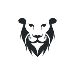 lion logo template