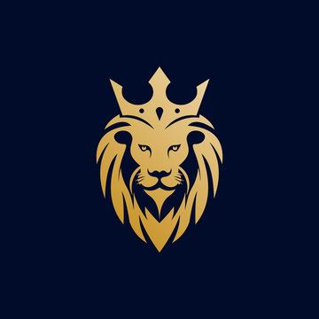 Lion With Crown Logos