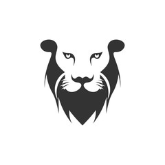 lion logo template