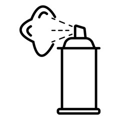 Spray icon vector illustration photo