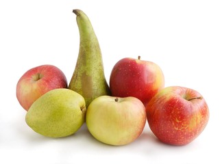 apples,pears and other fruits close up