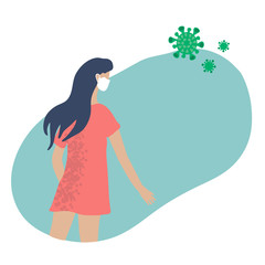 An illustration of the influenza virus cells