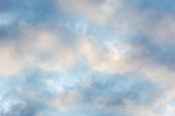 Naklejka na ściany i meble texture of a colorful sky with a clouds