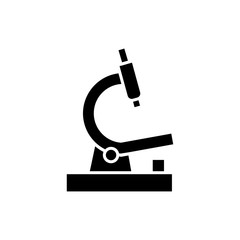 Microscope icon vector design template