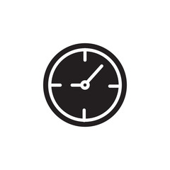 clock icon vector design template