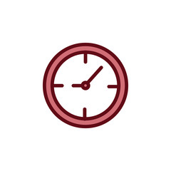 clock icon vector design template