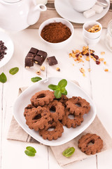 Chocolate chip cookies.