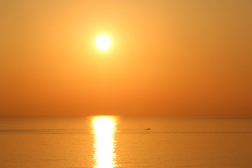 Fototapeta premium Sol, cielo, mar, playa