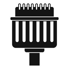 Pins adapter icon. Simple illustration of pins adapter vector icon for web design isolated on white background