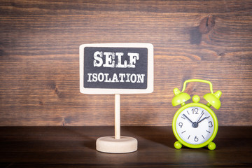 Self Isolation. Quarantine, Rules during a COVID-19 pandemic