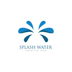 Drop Water Logo Icon Design Vector