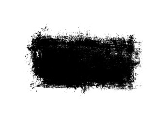 Grunge Brush Strokes Banner Background