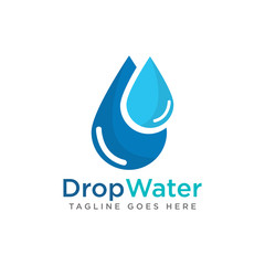 Drop Water Logo Icon Design Vector