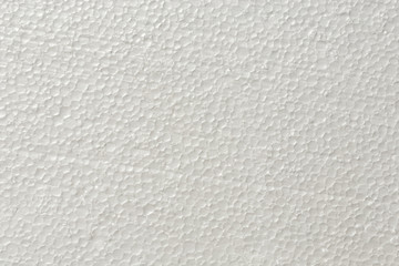 The texture of the ball foam is a uniform white color