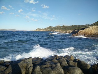 sea and rocks