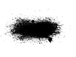 Grunge Brush Strokes Banner Background