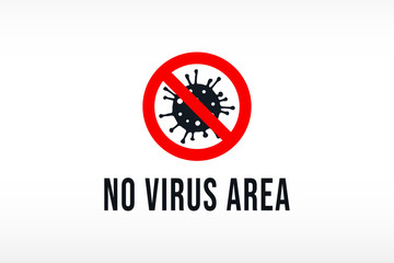 Sign Caution Coronavirus. Stop Coronavirus. Coronavirus Outbreak. Coronavirus Danger. Public Health Risk Disease and Flu Outbreak. Pandemic Medical with Dangerous Cells.Vector Illustration.