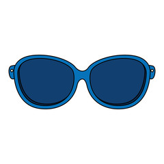 sunglasses optical accessory isolated icon vector illustration design