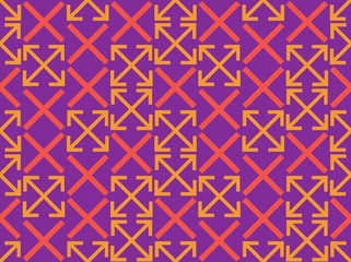 Bright colors of seamless pattern with  square and  square.