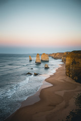 sunrise on the beach in Australia